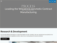 Tablet Screenshot of processtechnologies.com